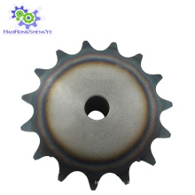 Industrial roller chain sprockets with set screws